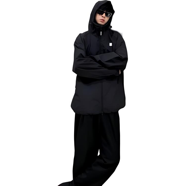 Cheap UNDEFEATED FW24 Five Strikes Water-Resistant Loose Fit Hoodie Jacket Unisex. UC43GWJ11M