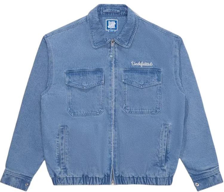undefeated-fw-24-five-stripes-logo-denim-work-jacket-unisex-long-sleeve-uc-43-gwj-03-m