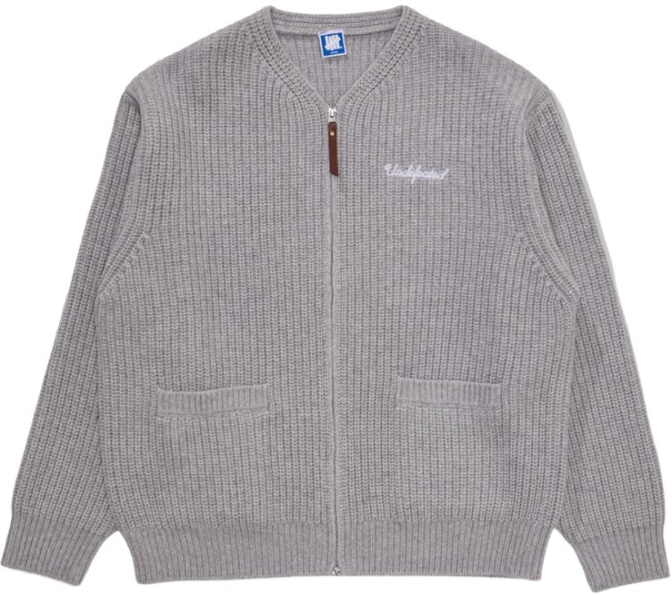 undefeated-fw-24-holiday-series-embroidered-logo-zip-up-knit-jacket-unisex-uc-44-gcg-01-m