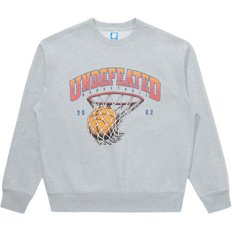 Order UNDEFEATED FW24 Striped Logo Crewneck Sweatshirt Unisex Baju Sukan. UE43GKC02M