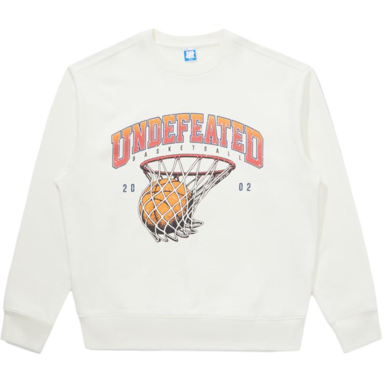 Purchase UNDEFEATED FW24 Striped Logo Crewneck Sweatshirt Unisex Baju Sukan. UE43GKC02M