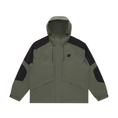 UNDFTD FW24 Water-Resistant 5-Stripes Colorblock Hoodie Jacket Unisex UC43GWJ04M