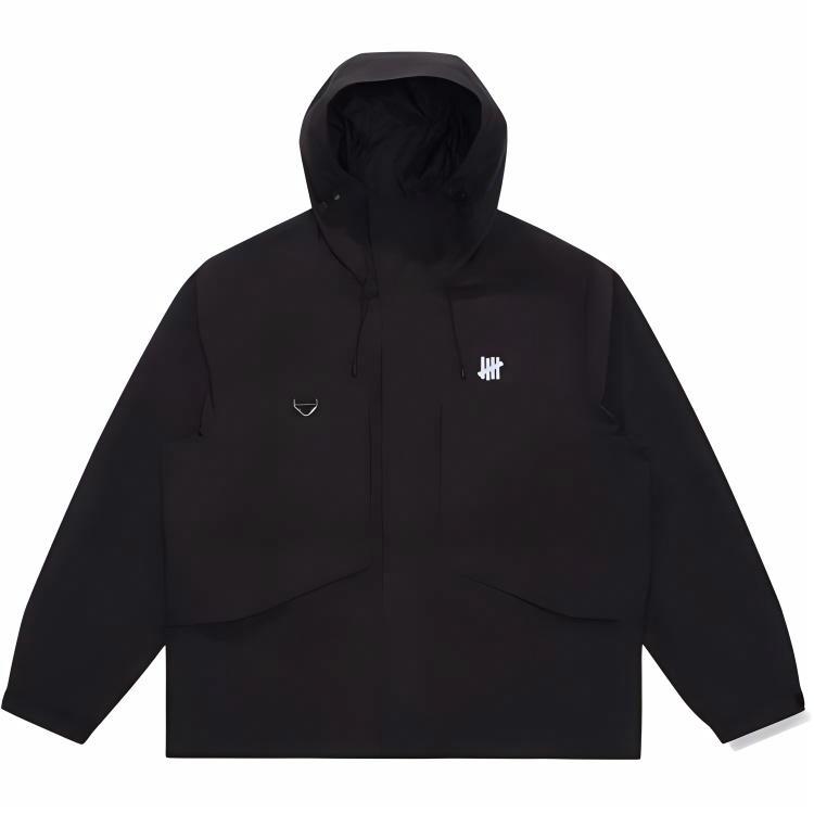 Order UNDEFEATED FW24 Water-Resistant 5-Stripes Colorblock Hoodie Jacket Unisex UC43GWJ04M