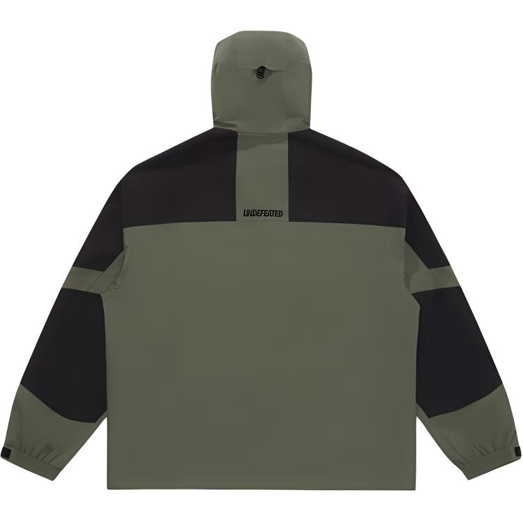 Sizing UNDEFEATED FW24 Water-Resistant 5-Stripes Colorblock Hoodie Jacket Unisex UC43GWJ04M