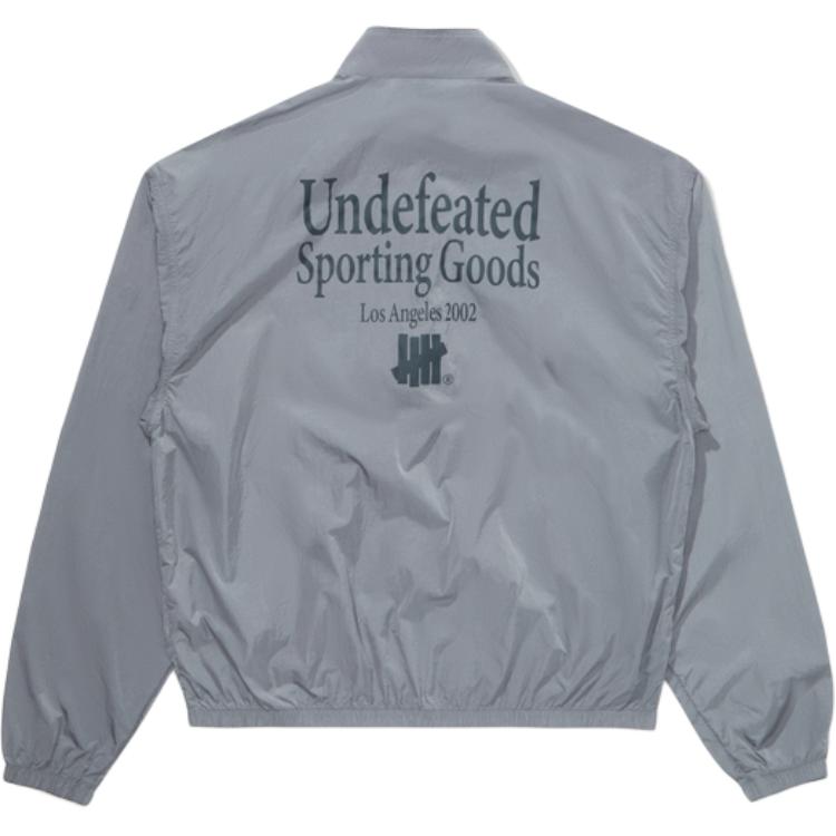 Order UNDEFEATED FW24 Water-Resistant Logo Print Jacket Unisex Long Sleeve Oversized Fit UC43GWJ02M