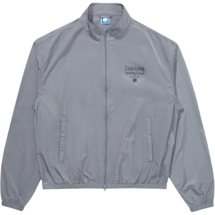 Lookbook UNDEFEATED FW24 Water-Resistant Logo Print Jacket Unisex Long Sleeve Oversized Fit UC43GWJ02M