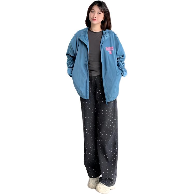 Details for UNDEFEATED FW24 Water-Resistant Logo Print Jacket Unisex Long Sleeve Oversized Fit UC43GWJ02M