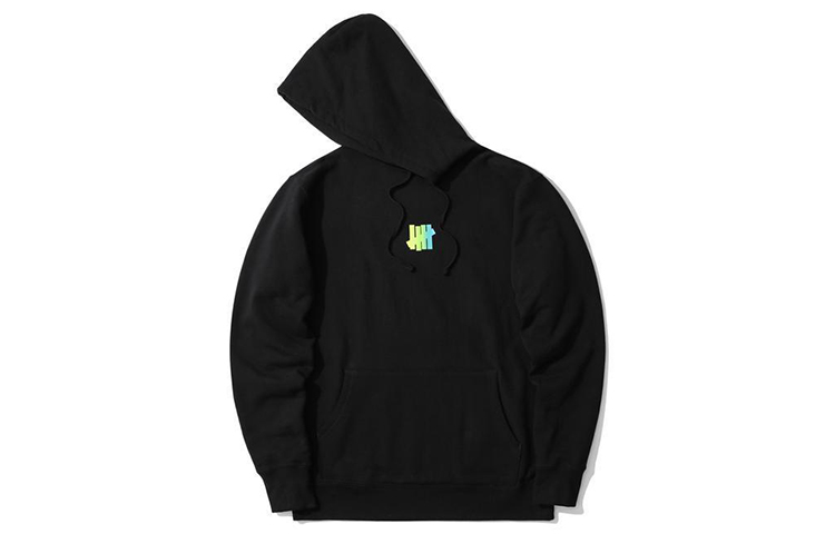 UNDEFEATED Gradient Logo Print Fleece Pullover Hoodie Unisex UT14GKH03M