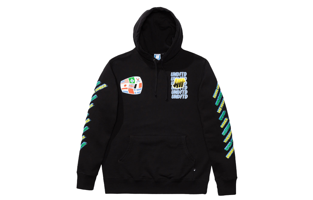 UNDFTD Graphic Logo Hoodie Black 70005-BLACK