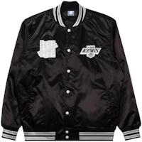 UNDEFEATED Graphic Print High-Collar Jacket - Long Sleeve Outerwear 40062 UNDEFEATED Graphic Print High-Collar Jacket - Long Sleeve Outerwear 40062