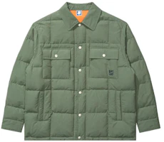 UNDEFEATED Green Loose-Fit Long-Sleeve Jacket 40111 UNDEFEATED Green Loose-Fit Long-Sleeve Jacket 40111