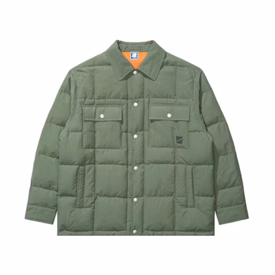 UNDFTD Green Loose-Fit Long-Sleeve Jacket 40111