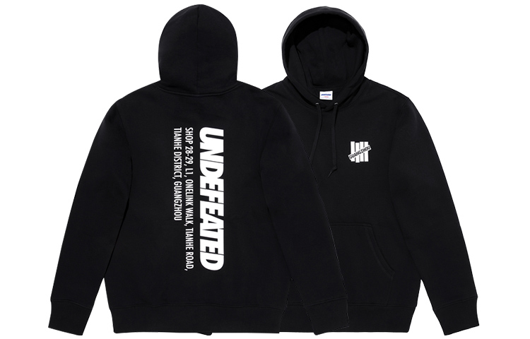 UNDFTD Guangzhou City Logo Print Hoodie Winter Unisex Set (2 Pieces) UT94GKH05M