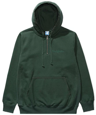UNDEFEATED Half-Zip Hoodie with Embroidered Logo - Unisex Couples' Style UI24GKH04M Buy UNDEFEATED Half-Zip Hoodie with Embroidered Logo - Unisex Couples' Style UI24GKH04M
