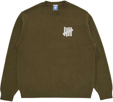 UNDEFEATED Holiday Series FW24 Five-Strike Patch Crewneck Sweater Unisex UC44GKR02M Order UNDEFEATED Holiday Series FW24 Five-Strike Patch Crewneck Sweater Unisex UC44GKR02M