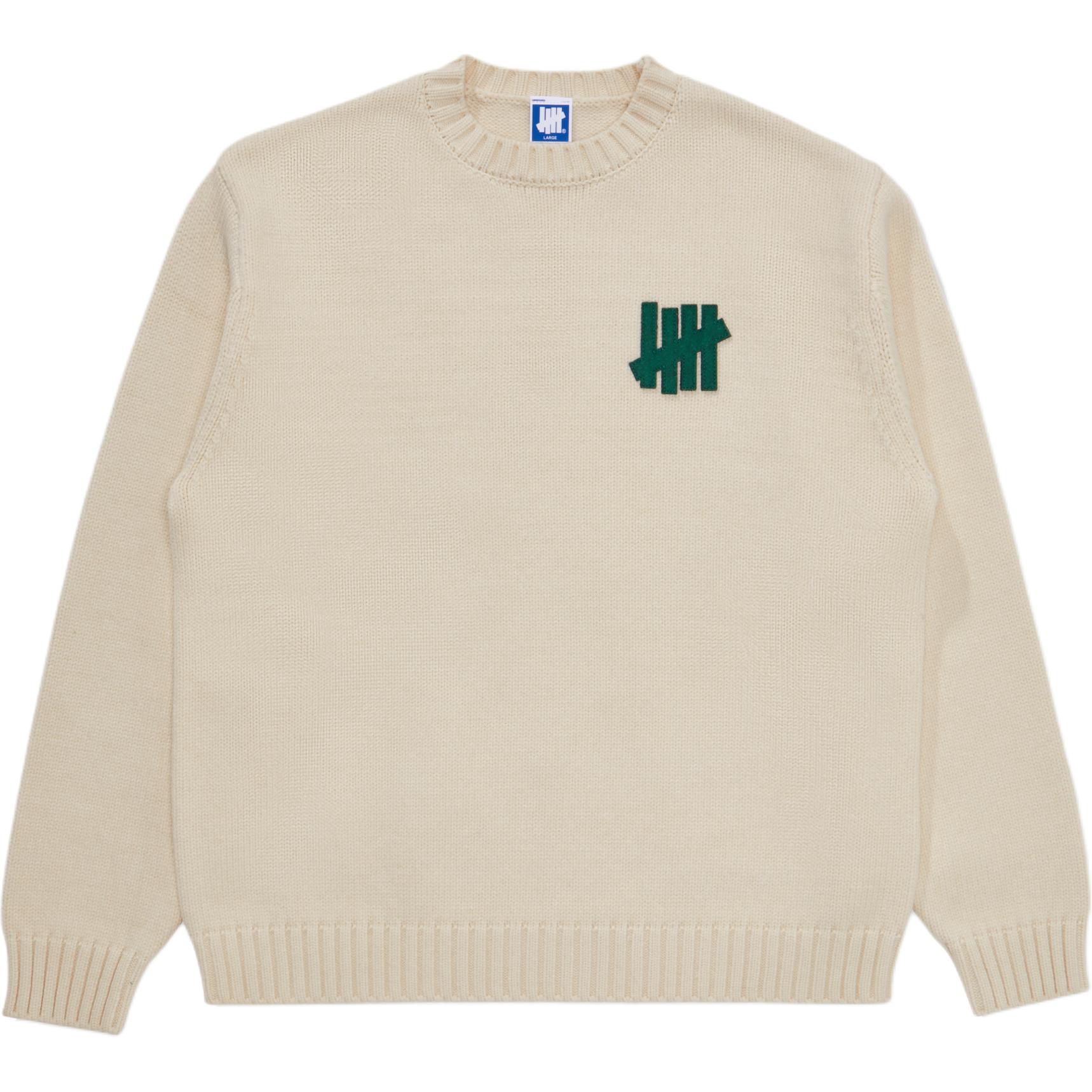 Purchase UNDEFEATED Holiday Series FW24 Five-Strike Patch Crewneck Sweater Unisex UC44GKR02M