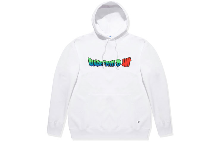 UNDFTD Letter Logo Print Pullover Hoodie Unisex Long Sleeve UNDSW70007DPF