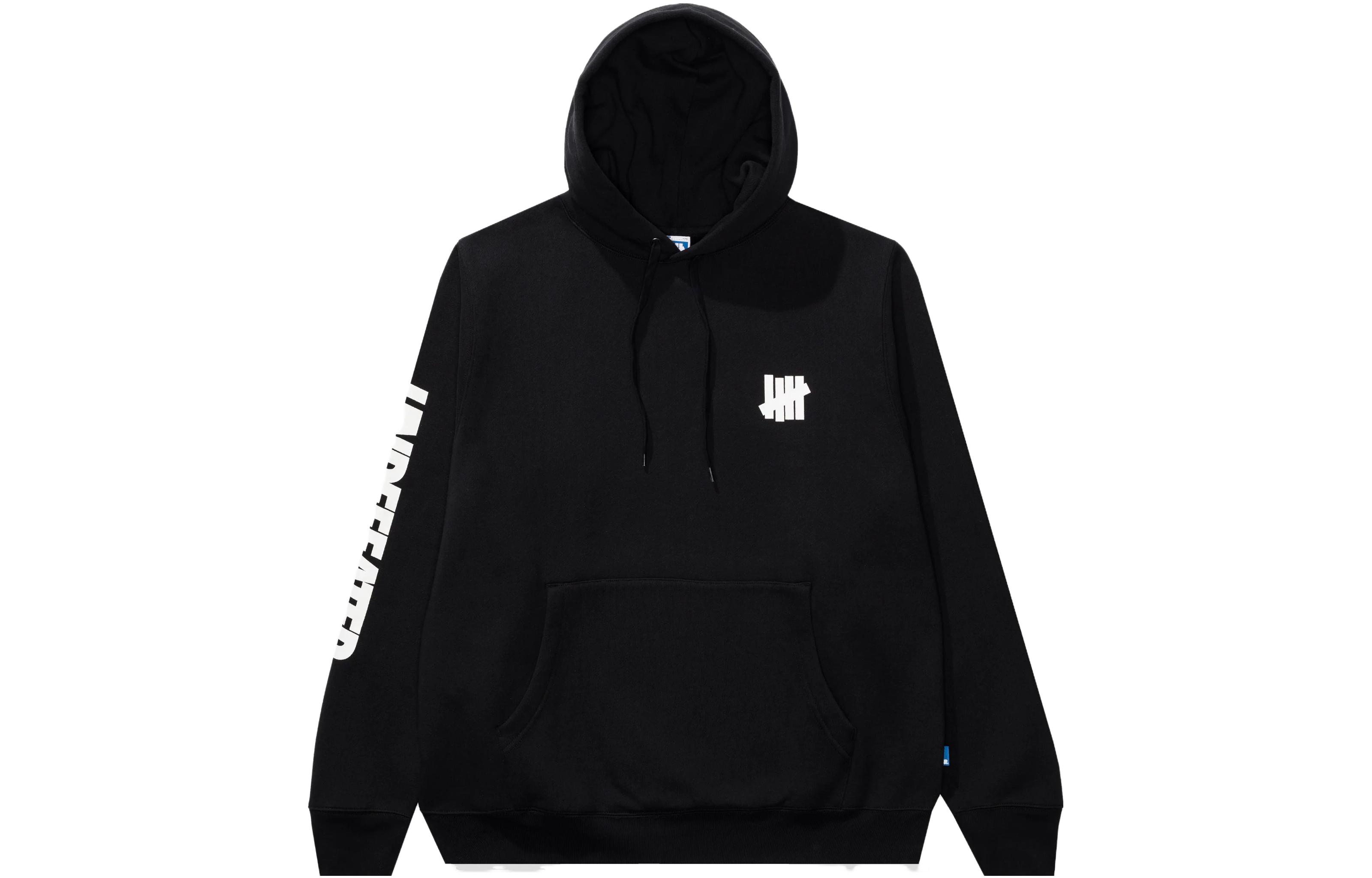 UNDFTD Letter Print Pullover Hoodie Long Sleeve Sweatshirt 20091