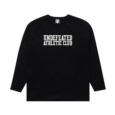 UNDFTD Letter Print Sweatshirt Black UA10004