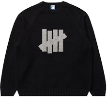 UNDEFEATED Logo Crewneck Sweater Loose-Fit Pullover. 10119 UNDEFEATED Logo Crewneck Sweater Loose-Fit Pullover. 10119