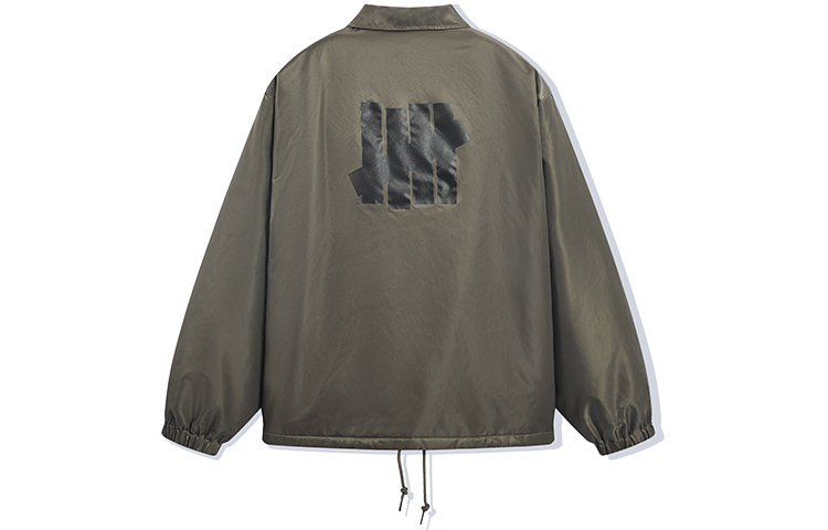 UNDFTD Logo Drawstring Brown Jacket Unisex Long Sleeve Casual UC23GWJ02M-BW