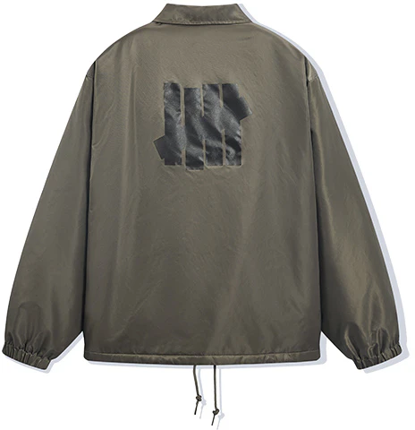 undefeated-logo-drawstring-brown-jacket-unisex-long-sleeve-casual-uc-23-gwj-02-m-bw