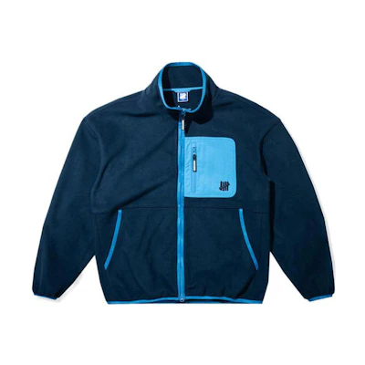 UNDFTD Logo Patchwork Colorblock Fleece Reversible Jacket Unisex. UC2HGFJ01M