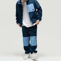 Purchase UNDEFEATED Logo Patchwork Colorblock Fleece Reversible Jacket Unisex. UC2HGFJ01M
