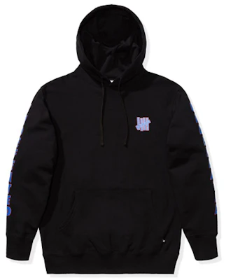 UNDEFEATED Logo Print Fleece Hoodie Black Loose Fit 70001-BLACK Buy UNDEFEATED Logo Print Fleece Hoodie Black Loose Fit 70001-BLACK