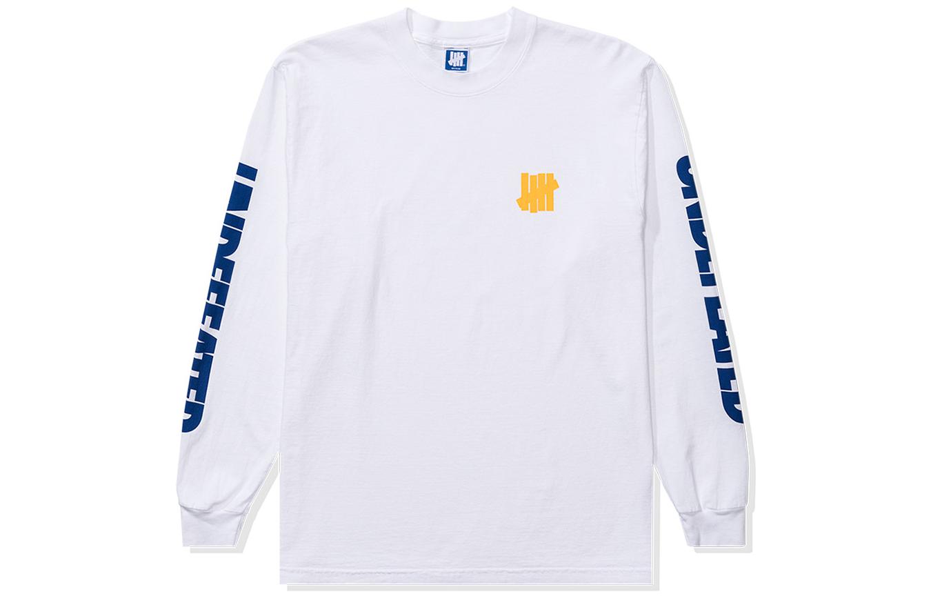 UNDEFEATED Logo Print Long-Sleeve Crewneck T-Shirt Unisex 80313