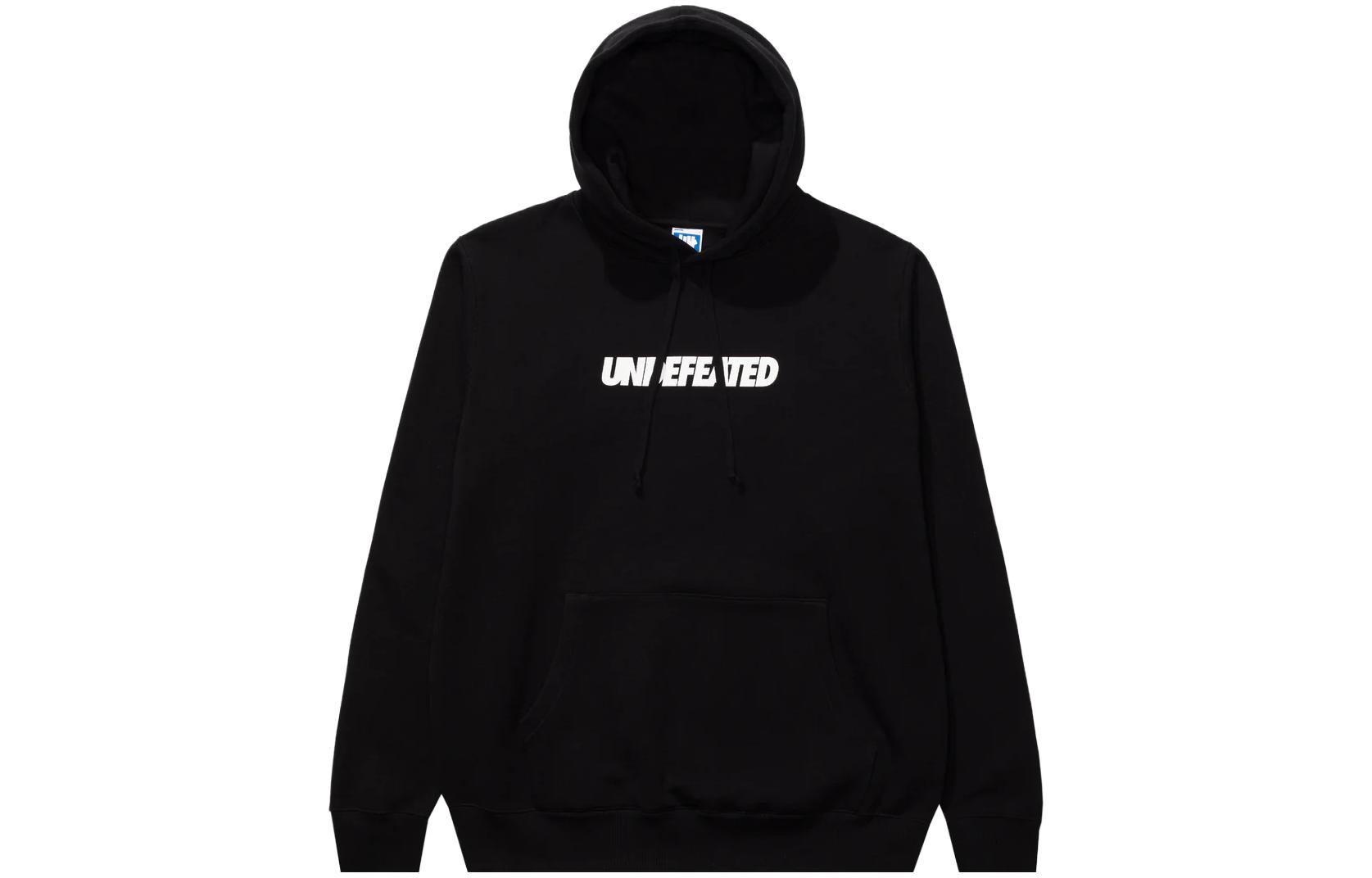 UNDFTD Logo Print Loose Fit Hoodie Long Sleeve 70075
