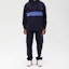 Shop UNDEFEATED ネイビー 防水 ユーティリティ キャンバス フード付きジャケット 男女兼用 40023