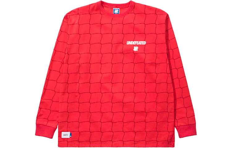 UNDEFEATED Net L/S Logo Crewneck Sweatshirt 10082F