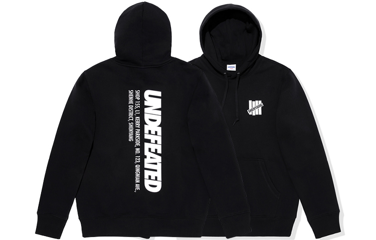 UNDFTD Shenyang Logo Print Fleece Hoodie Winter Unisex 2-Pack UT94GKH06M