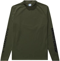 UNDEFEATED Solid Color Graphic Print Long Sleeve Crewneck T-Shirt 10101 UNDEFEATED Solid Color Graphic Print Long Sleeve Crewneck T-Shirt 10101