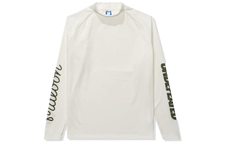 Details for UNDEFEATED 無地 グラフィックプリント 長袖 クルーネックTシャツ 10101