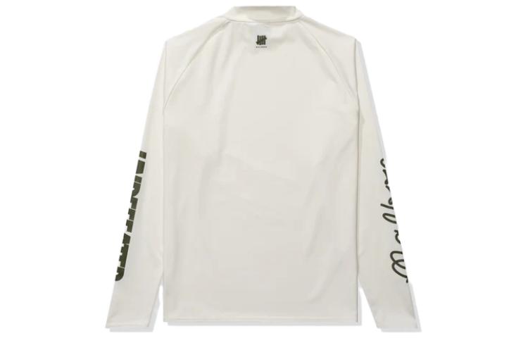 Sizing UNDEFEATED 無地 グラフィックプリント 長袖 クルーネックTシャツ 10101