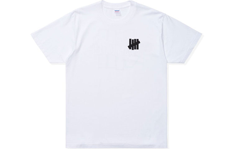 UNDEFEATED SS20 Chest Logo Casual T-Shirt Unisex White 80152 White