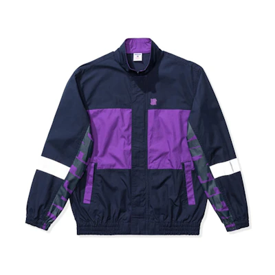 UNDFTD SS20 Patchwork Casual Sports Jacket Navy Unisex 40030-TIBETANBLUE