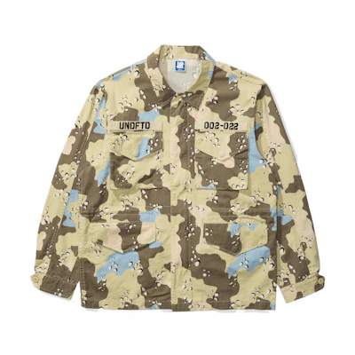 UNDFTD SS22 Logo Multi-Pocket Utility Jacket for Men 40048
