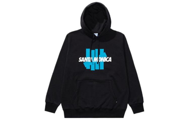 UNDFTD SS23 5-Strikes Logo Pullover Hoodie Unisex Black UI23GKH18M