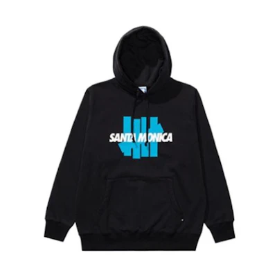 UNDFTD SS23 5-Strikes Logo Pullover Hoodie Unisex Black UI23GKH18M