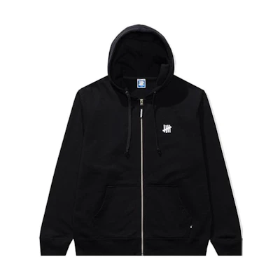 UNDFTD SS23 Embroidered Logo Zip-Up Sweatshirt Unisex Couples' Wear. UC31GKH03M