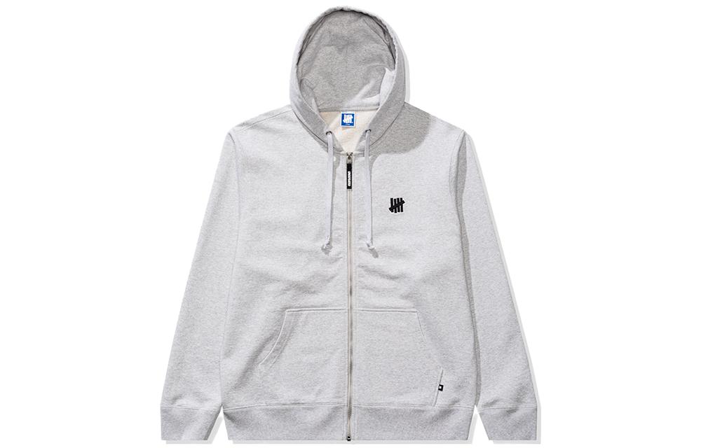 Order 언디피티드 SS23 자수 로고 집업 스웻셔츠 유니섹스 커플웨어. UC31GKH03M