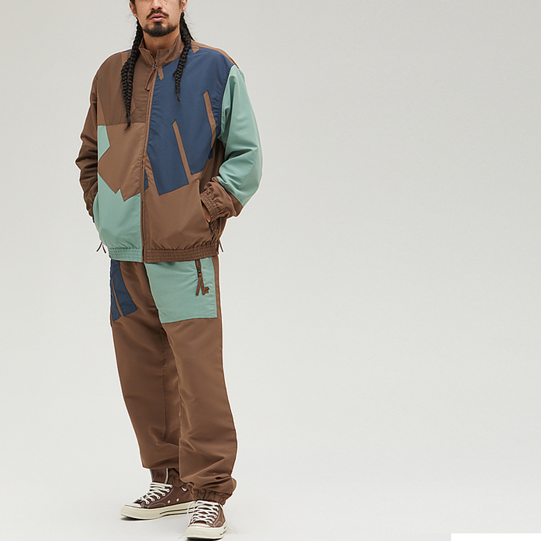 Cheap UNDEFEATED SS23 五条杠拼色标志拉链外套 男女通用 UI31GWJ02M