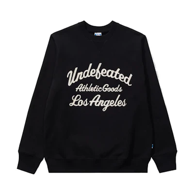 UNDFTD SS23 Five Strikes Logo Embroidered Crewneck Sweatshirt Unisex UI31GKC01M