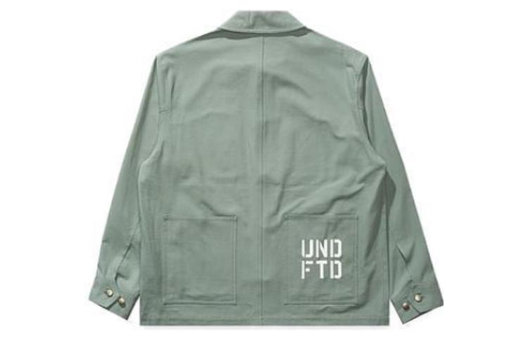 Shop UNDEFEATED SS23 Jaket Utility Logo Patch Banyak Kantong Unisex UC31GWJ03M