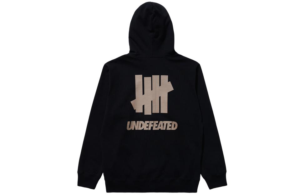 Cheap UNDEFEATED SS24 字母图案拉链连帽衫 男女同款 舒适设计 UC41GKH01M