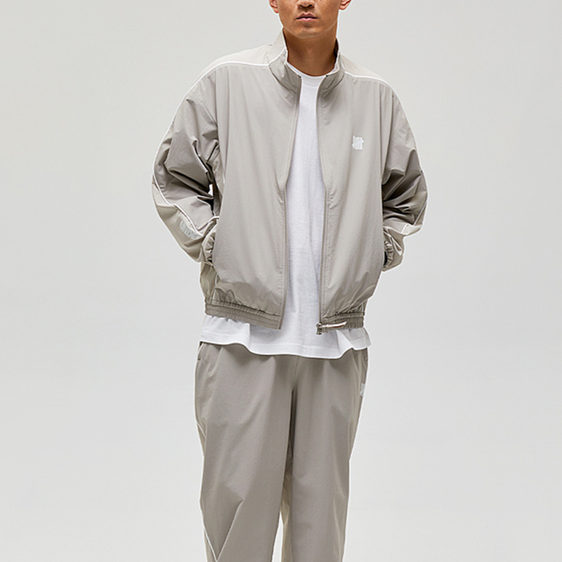 Details for 언디피티드 SS24 컨트라스트 트림 5-스트라이프 루즈핏 자켓 유니섹스 UC41GWJ04M