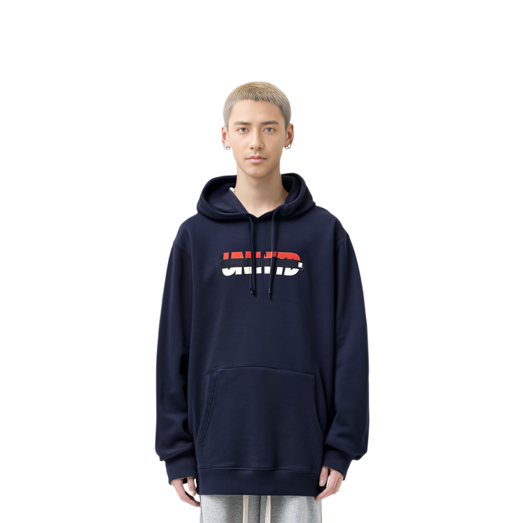 Details for UNDEFEATED SS24 五道杠字母設計連帽衫 男女適穿 UI41GKH02M